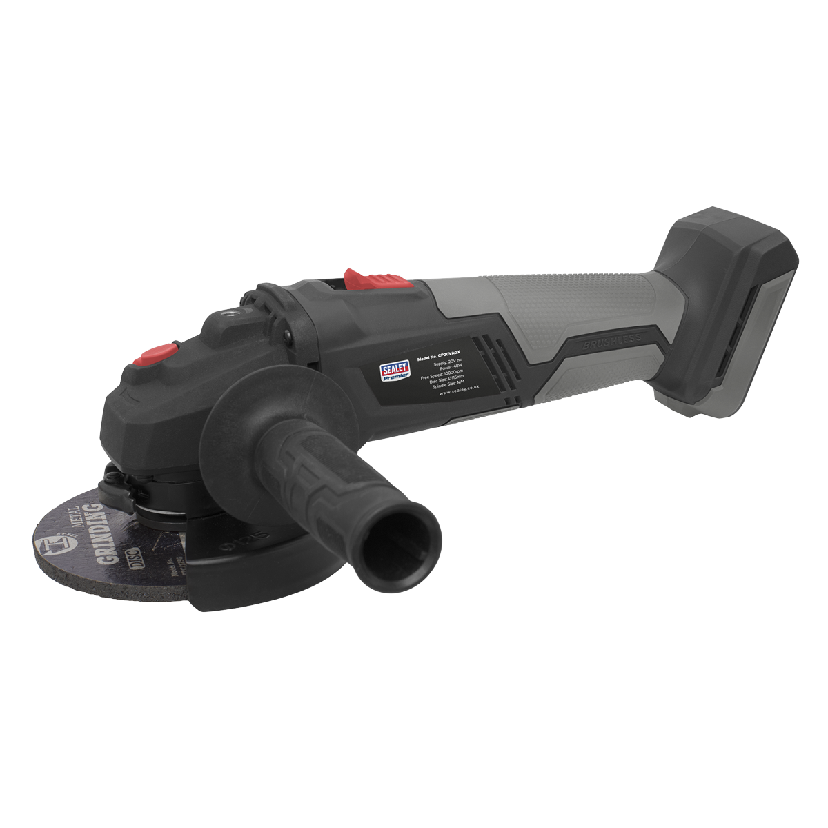 Brushless Angle Grinder Ø115mm 20V – Body Only