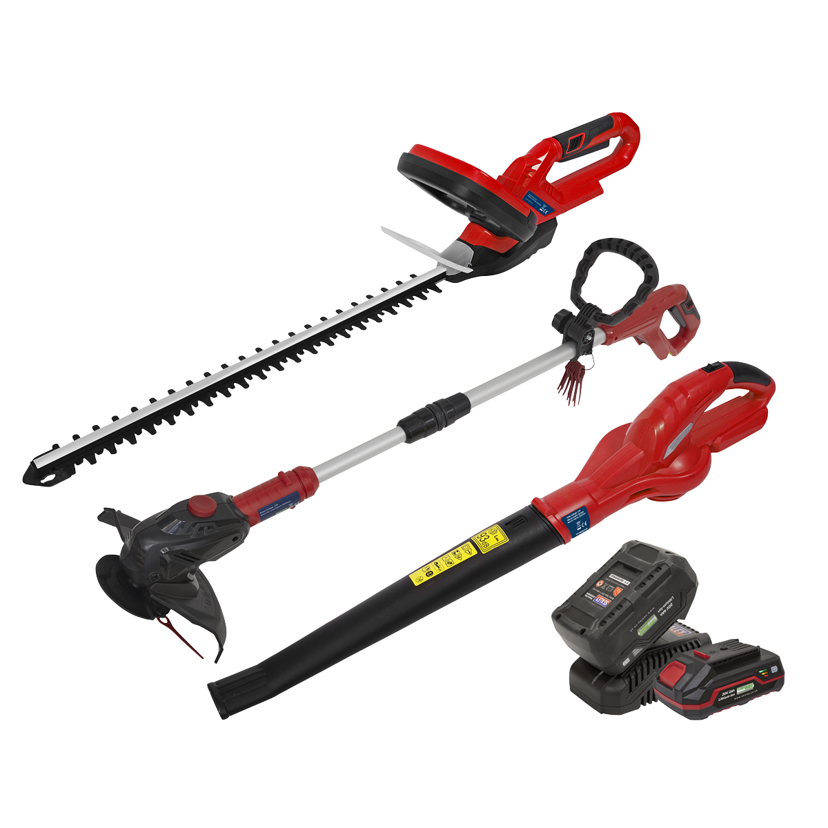 20V Series 3 x Garden Power Tool Kit – 2 Batteries