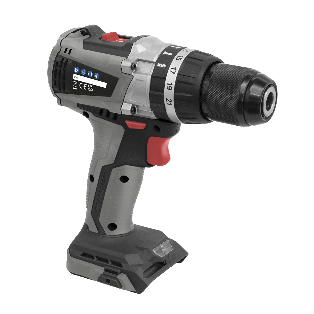 Brushless Hammer Drill/Driver Ø13mm 20V – Body Only