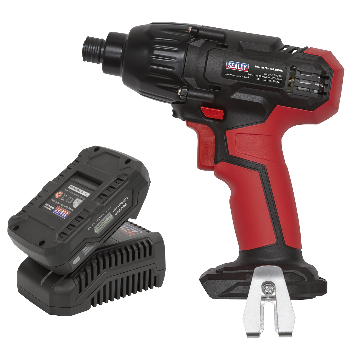 Impact Driver Kit 1/4″ Hex Drive 20V 2Ah