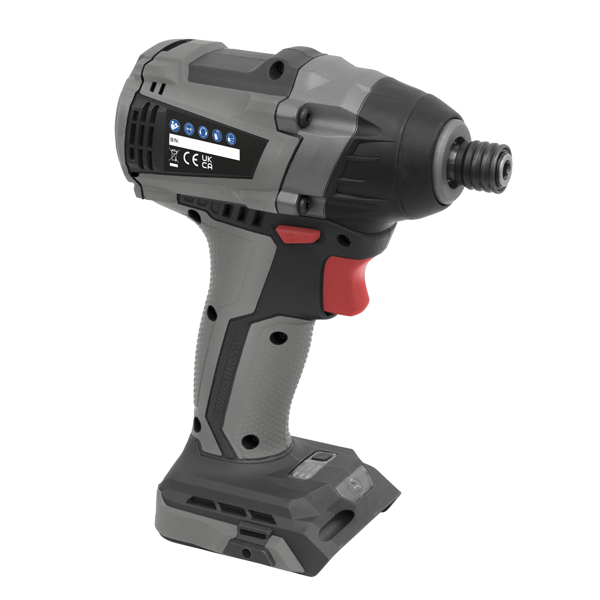 Brushless Impact Driver 20V 1/4″Hex 200Nm – Body Only