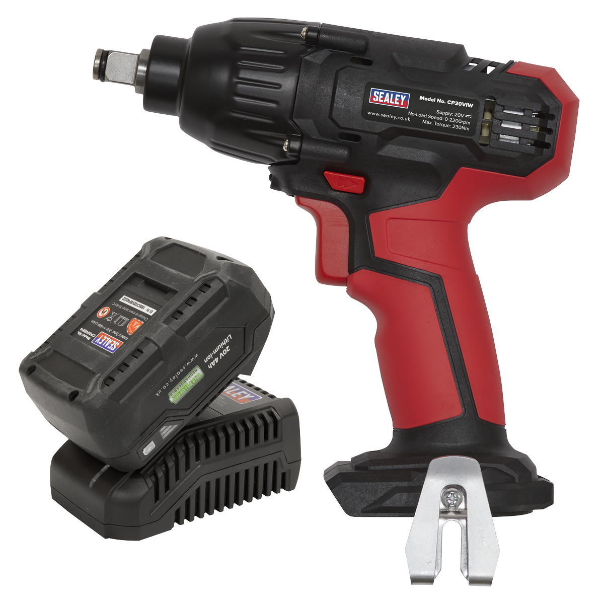 Impact Wrench Kit 1/2″Sq Drive 230Nm 20V 4Ah