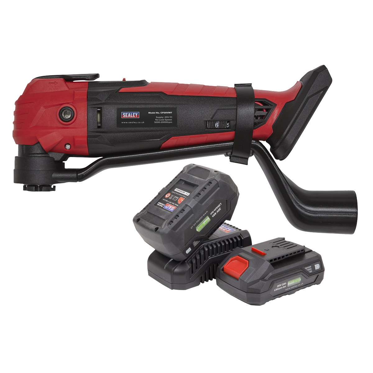Cordless Oscillating Multi-Tool Kit 20V – 2 Batteries