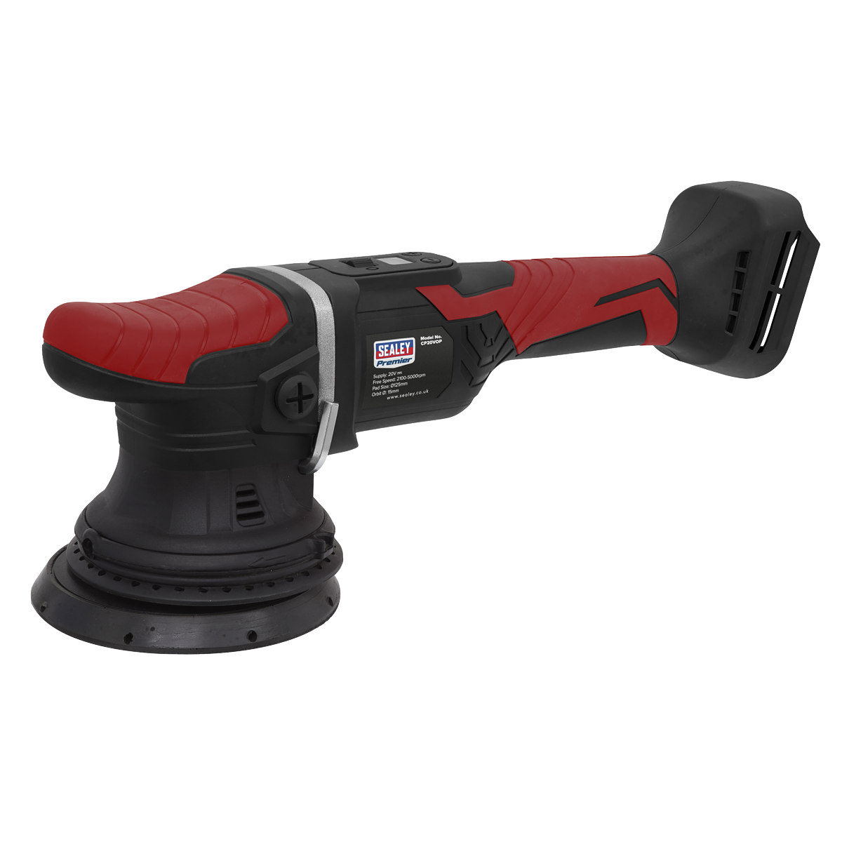 Cordless Orbital Polisher Ø125mm 20V Lithium-ion – Body Only