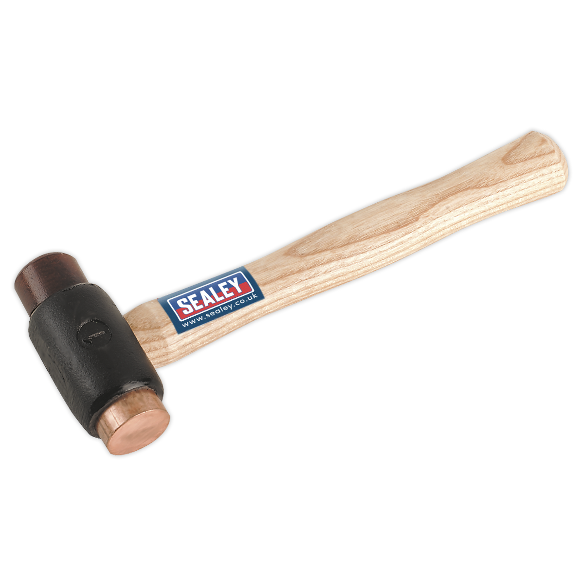Copper/Rawhide Faced Hammer 1.5lb Hickory Shaft