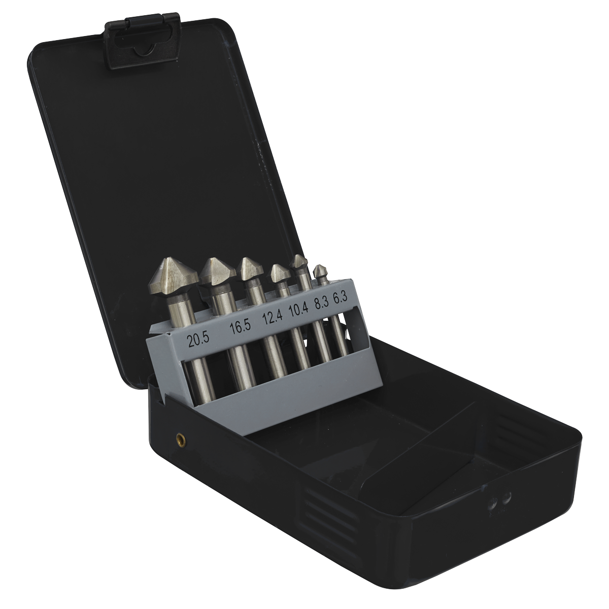 Countersink Bit Set 6pc – 3 x V Flutes