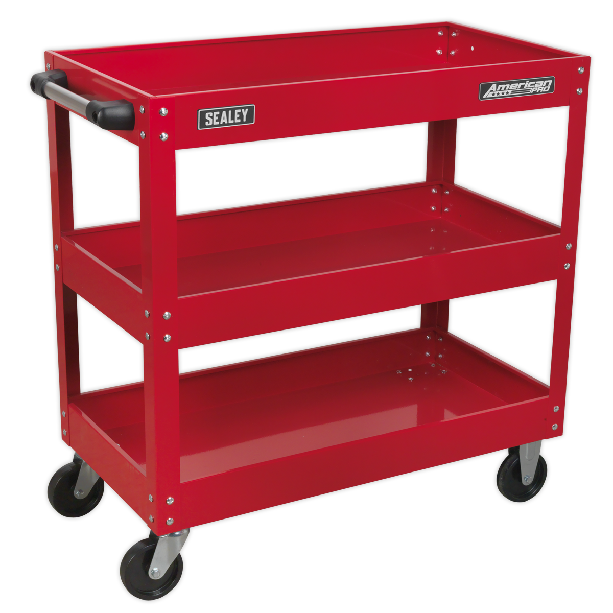 Workshop Trolley 3-Level Heavy-Duty