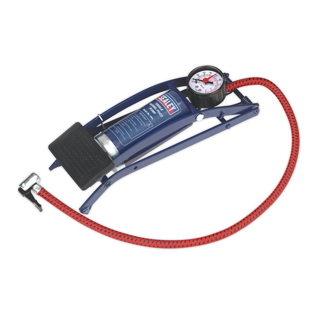 Foot Pump Single Barrel