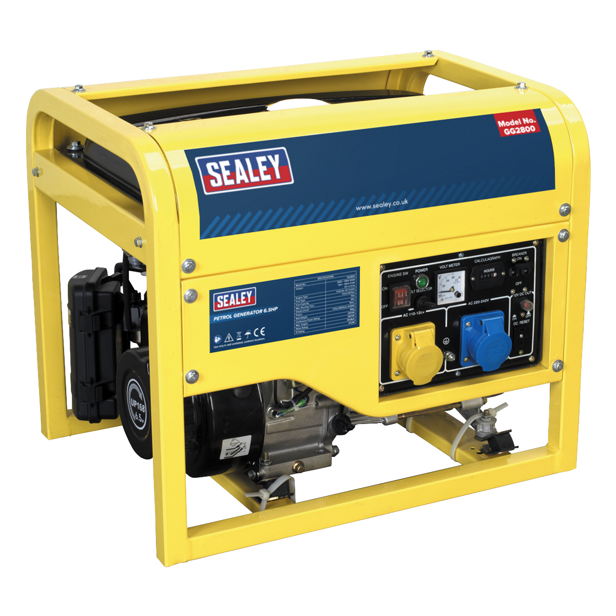 Generator 2800W 110/230V 6.5hp
