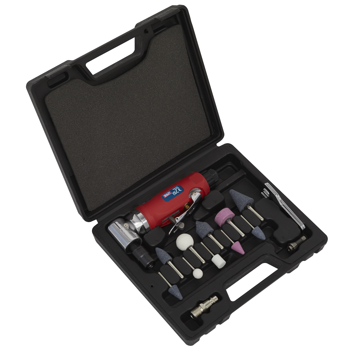 Air Die Grinder 90° Angle Kit 15pc