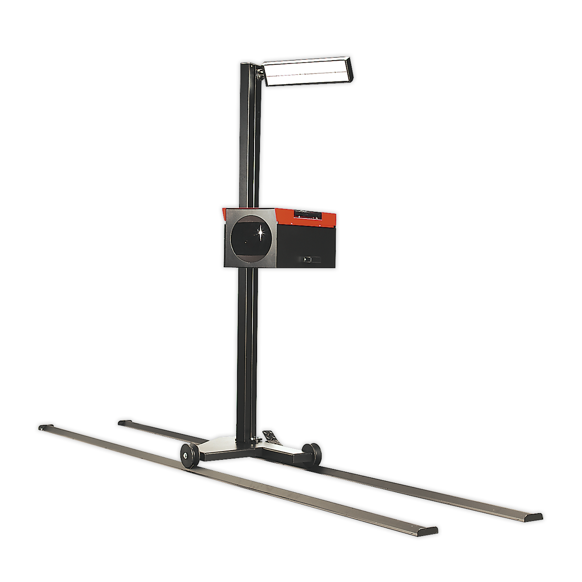 Headlamp Beam Setter with Rails & Commercial Aiming Screen