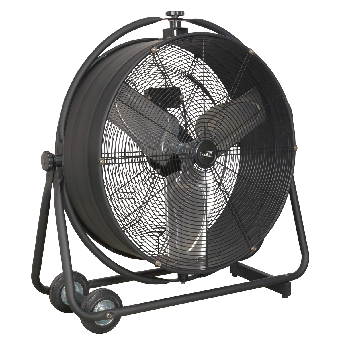 Industrial High Velocity Orbital Drum Fan 24″ 230V