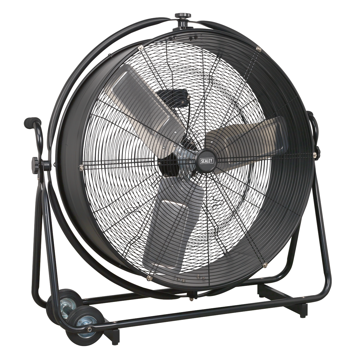 Industrial High Velocity Orbital Drum Fan 30″ 230V