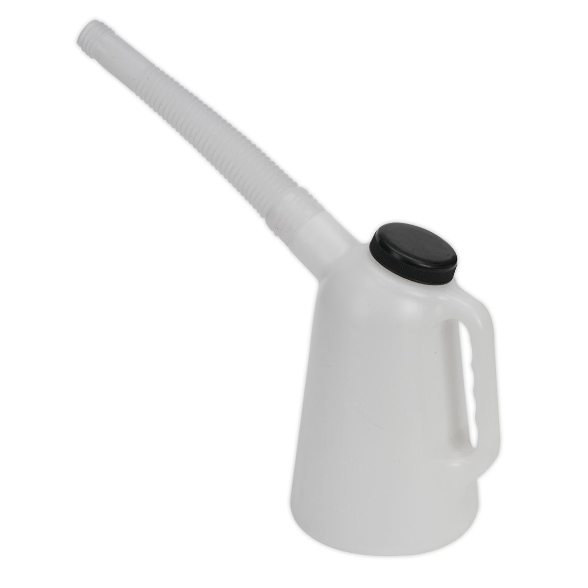 Oil Container with Lid & Flexible Spout 1L