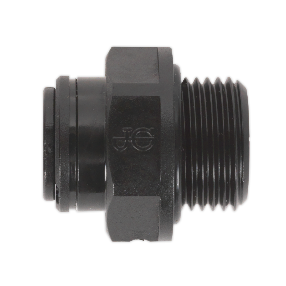 Straight Adaptor 8mm x 3/8″BSP Pack of 5 (John Guest Speedfit® – PM010813E)