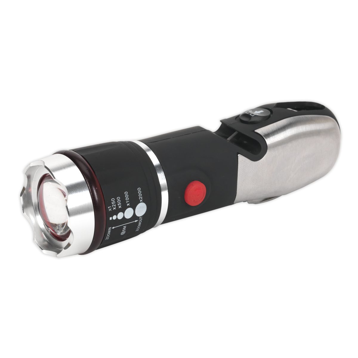 Emergency Torch/Multi-Tool – 3W LED Adjustable Focus 3 x AAA Cell
