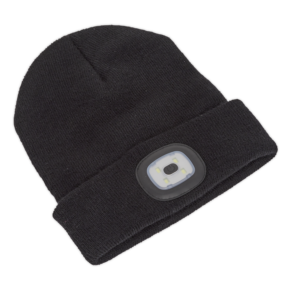 Beanie Hat 4 SMD LED USB Rechargeable