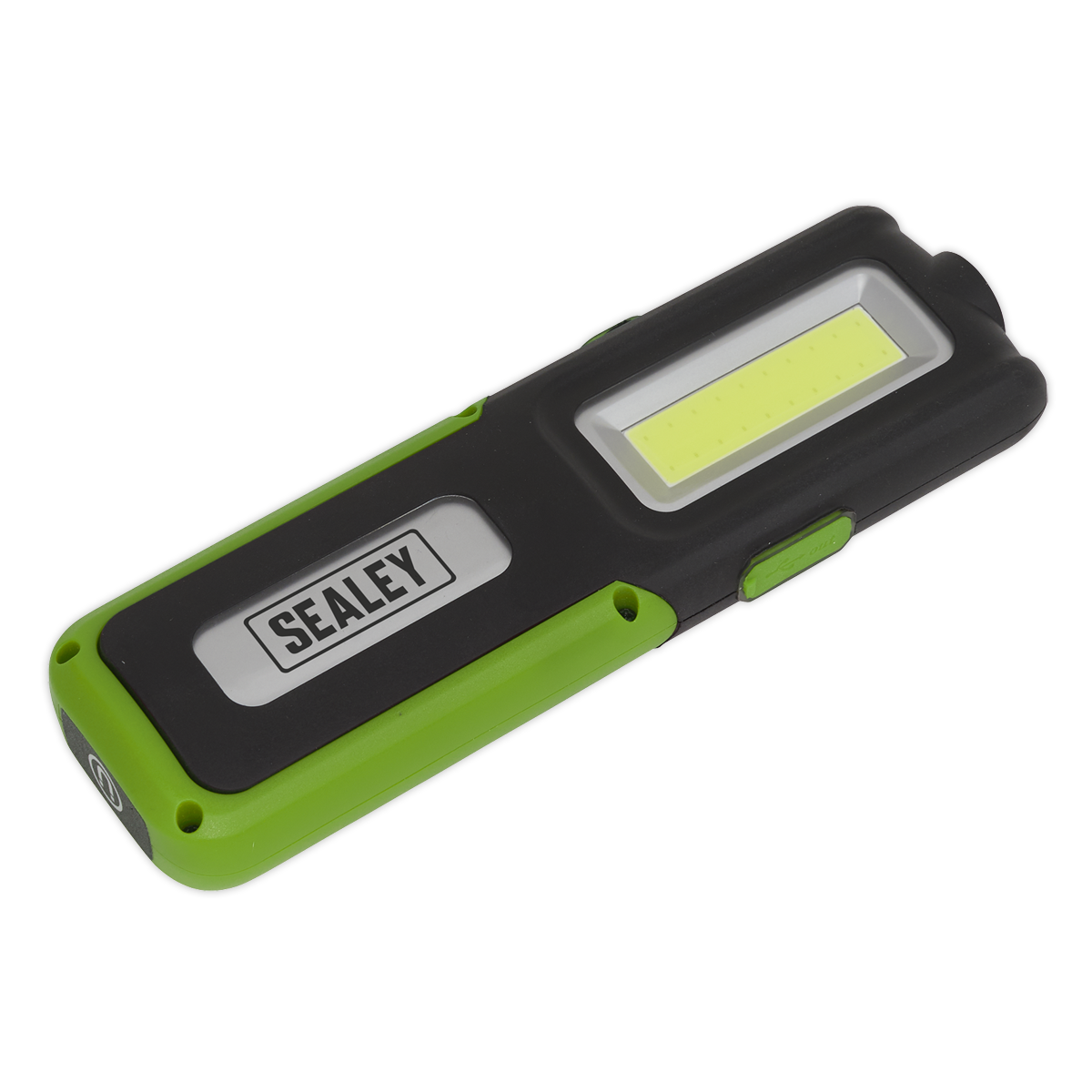 Rechargeable Inspection Light 5W COB & 3W SMD LED with Power Bank – Green