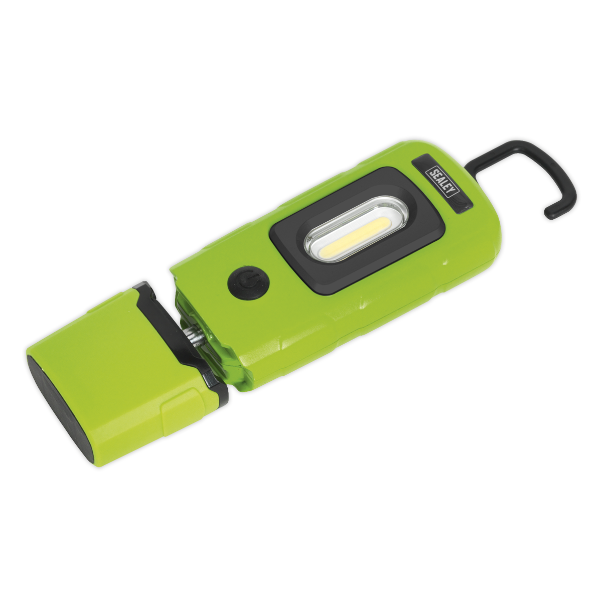 Rechargeable 360° Inspection Light 3W COB & 1W SMD LED Green Lithium-Polymer