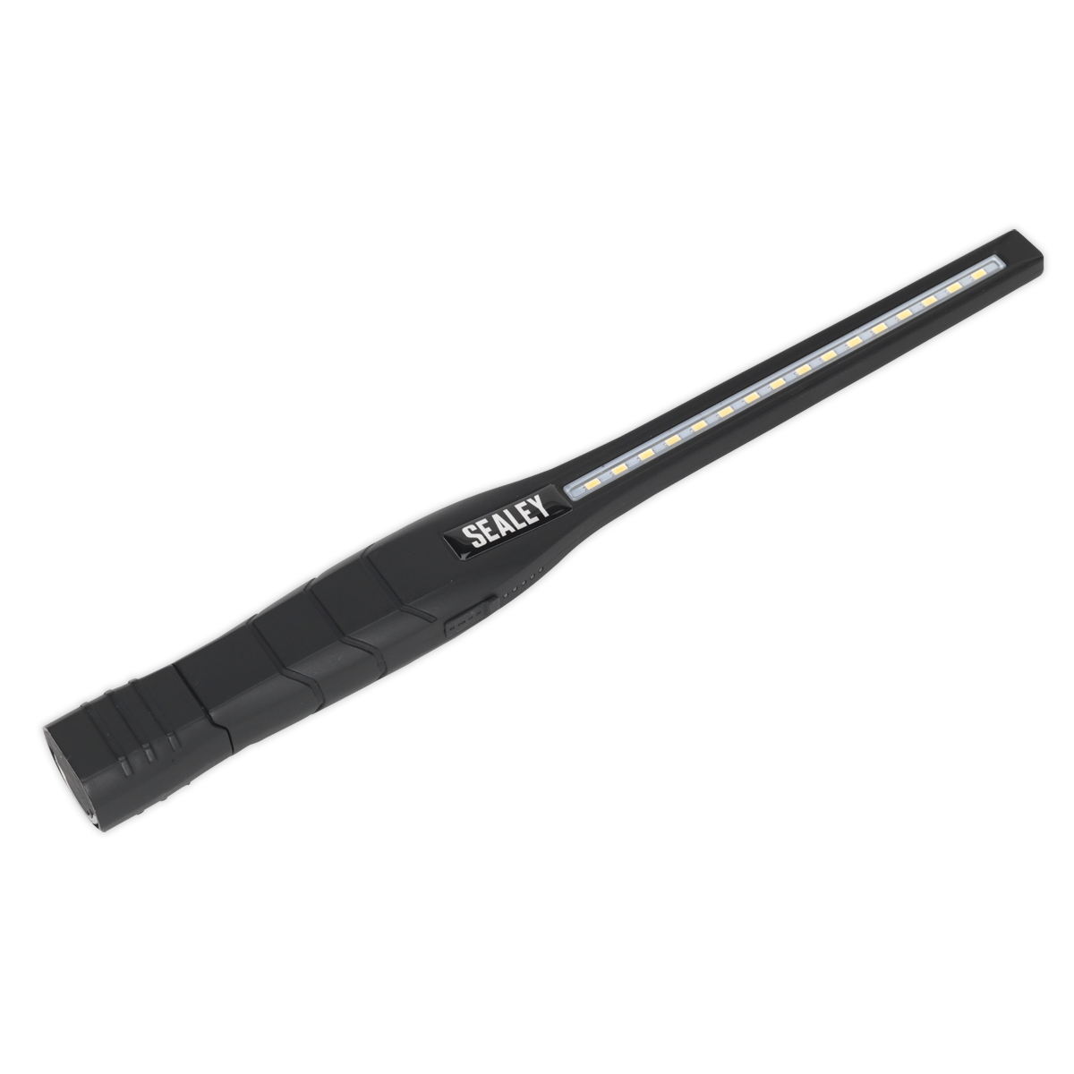 Rechargeable 360° Slim Inspection Light 16 SMD & 1W SMD LED Black Lithium-ion