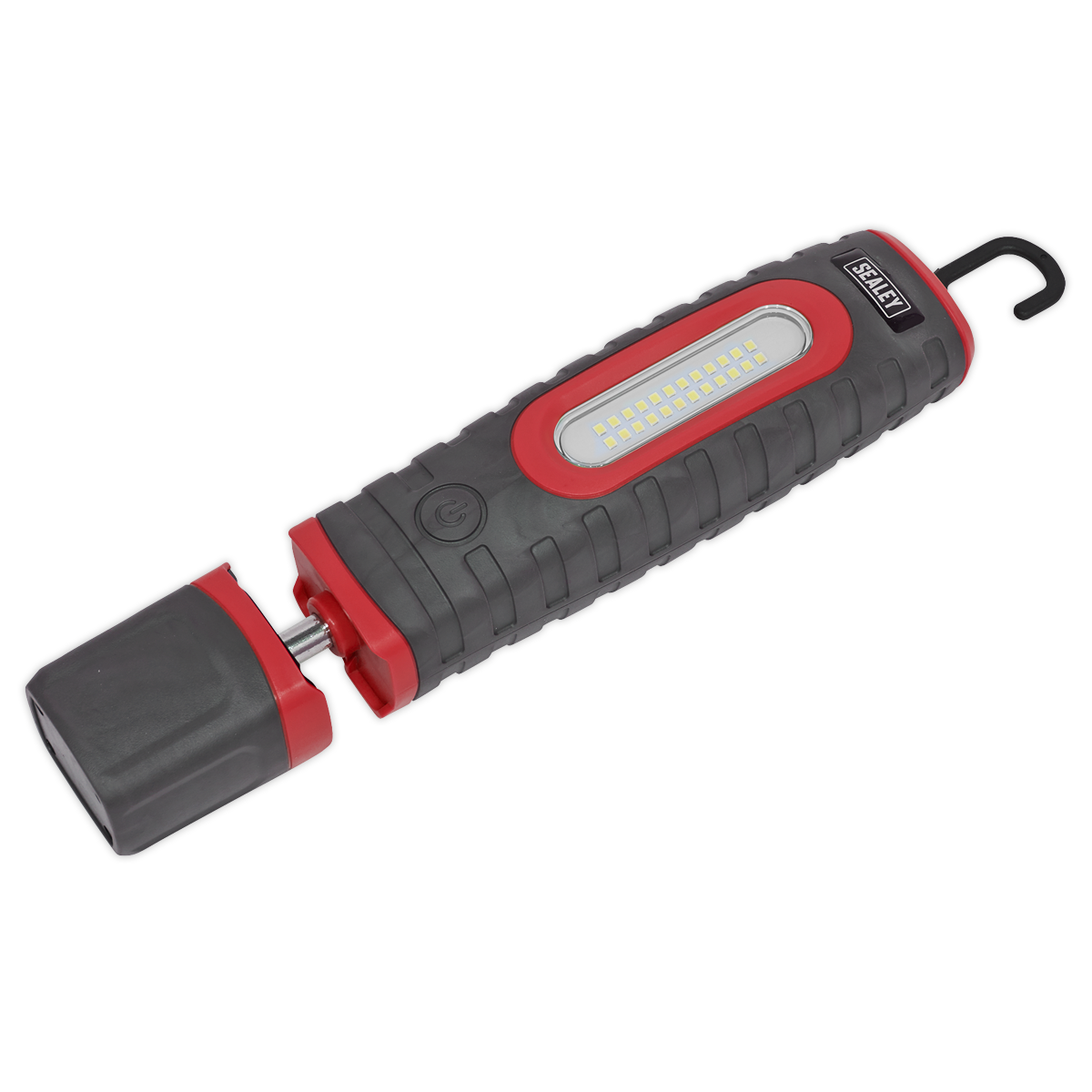 Rechargeable 360° Inspection Light 24 SMD & 3W SMD LED Red 2 x Lithium-ion