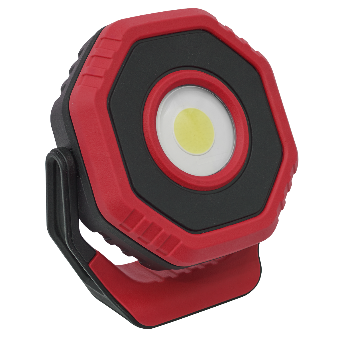 Rechargeable Pocket Floodlight with Magnet 360° 7W COB LED – Red