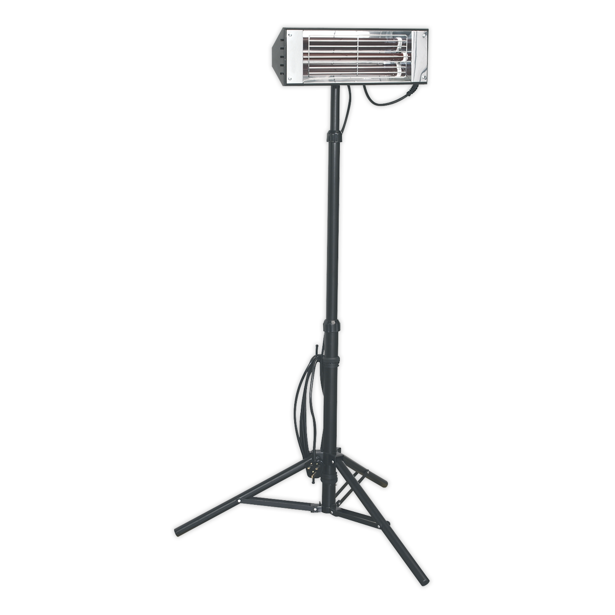 Infrared Quartz Heater with Telescopic Tripod Stand 1500W/230V
