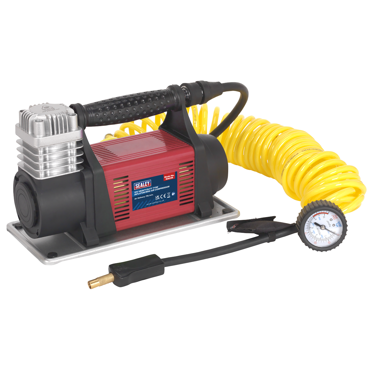 Tyre Inflator/Mini Air Compressor 12V Heavy-Duty
