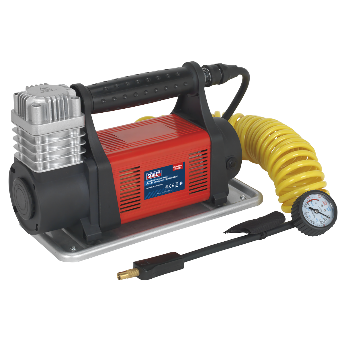 Tyre Inflator/Mini Air Compressor 12V Heavy-Duty