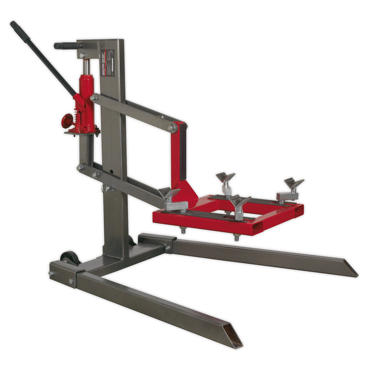 Single Post Hydraulic Motorcycle Lift 450kg Capacity