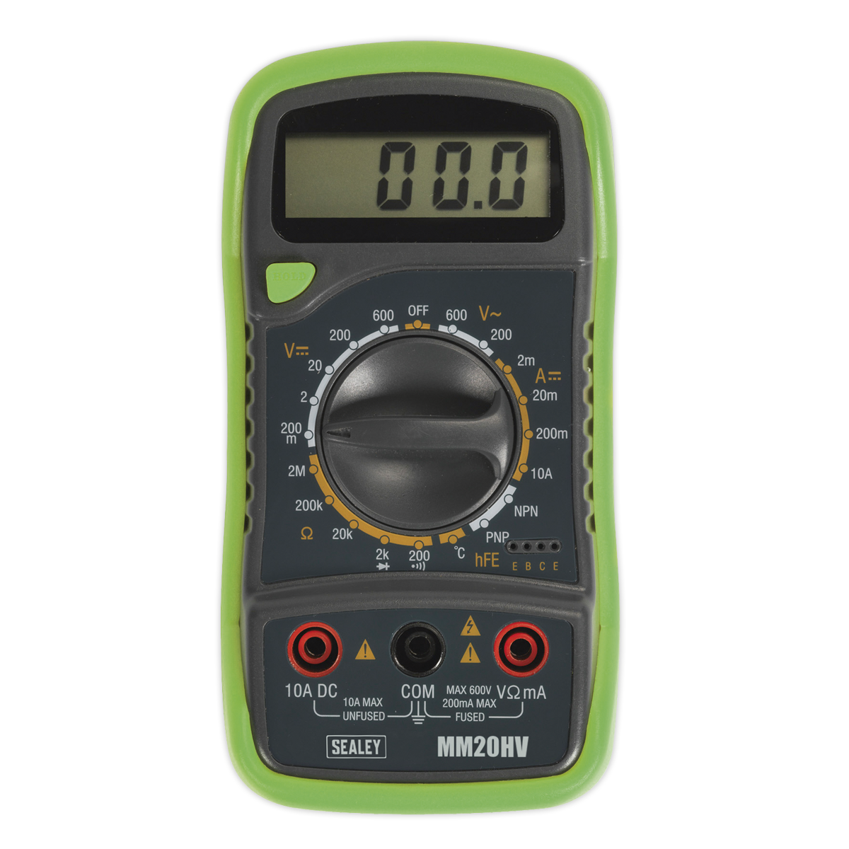 Digital Multimeter 8-Function with Thermocouple Hi-Vis
