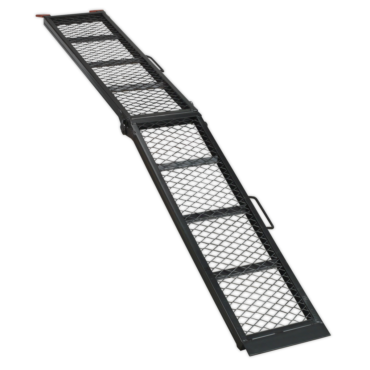Steel Mesh Folding Loading Ramp 360kg Capacity