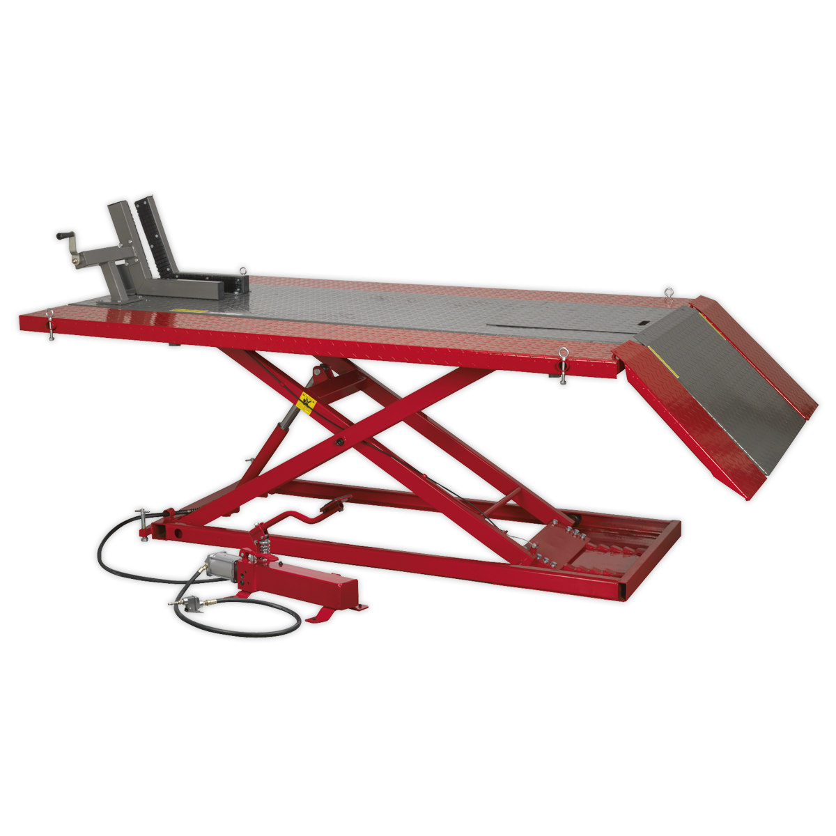 Mini Tractor/Quad/Motorcycle Lift 680kg Capacity Air/Hydraulic