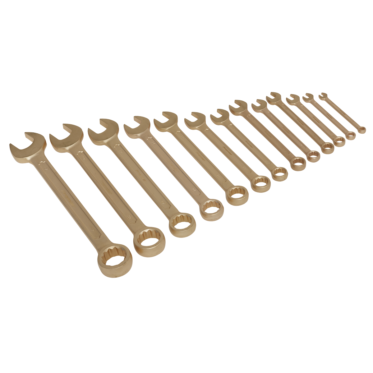 Combination Spanner Set 13pc 8-32mm – Non-Sparking