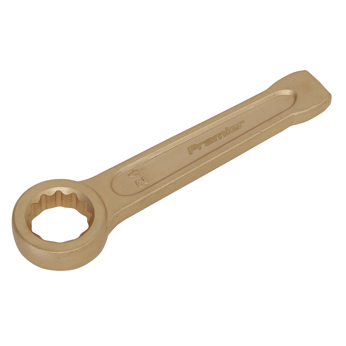 Slogging Spanner Ring End 24mm – Non-Sparking