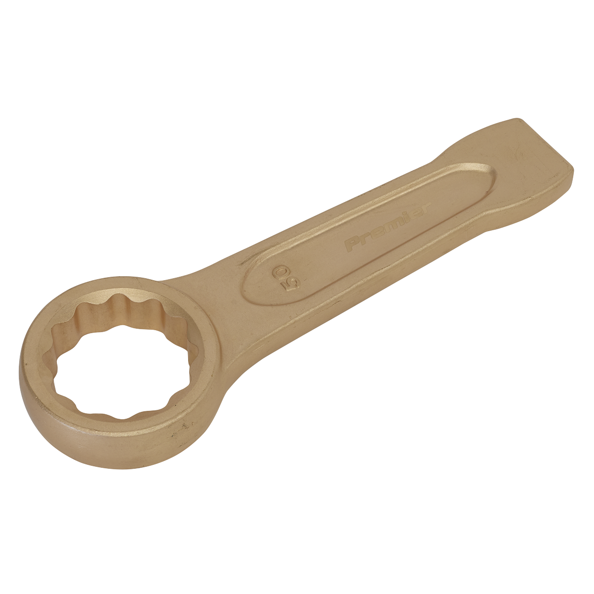 Slogging Spanner Ring End 50mm – Non-Sparking