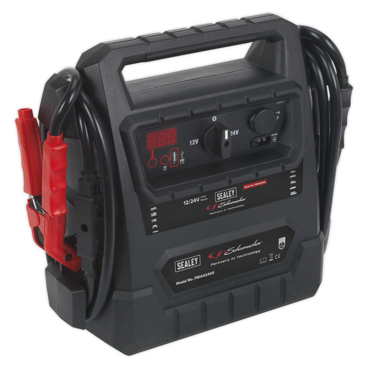 Schumacher® RoadStart® Emergency Jump Starter 12/24V 4600 Peak Amps – DEKRA Approved
