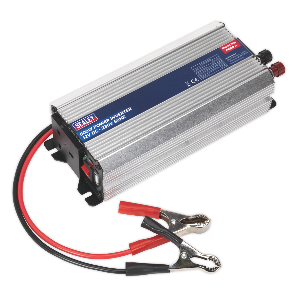 Power Inverter 500W 12V DC – 230V~50Hz