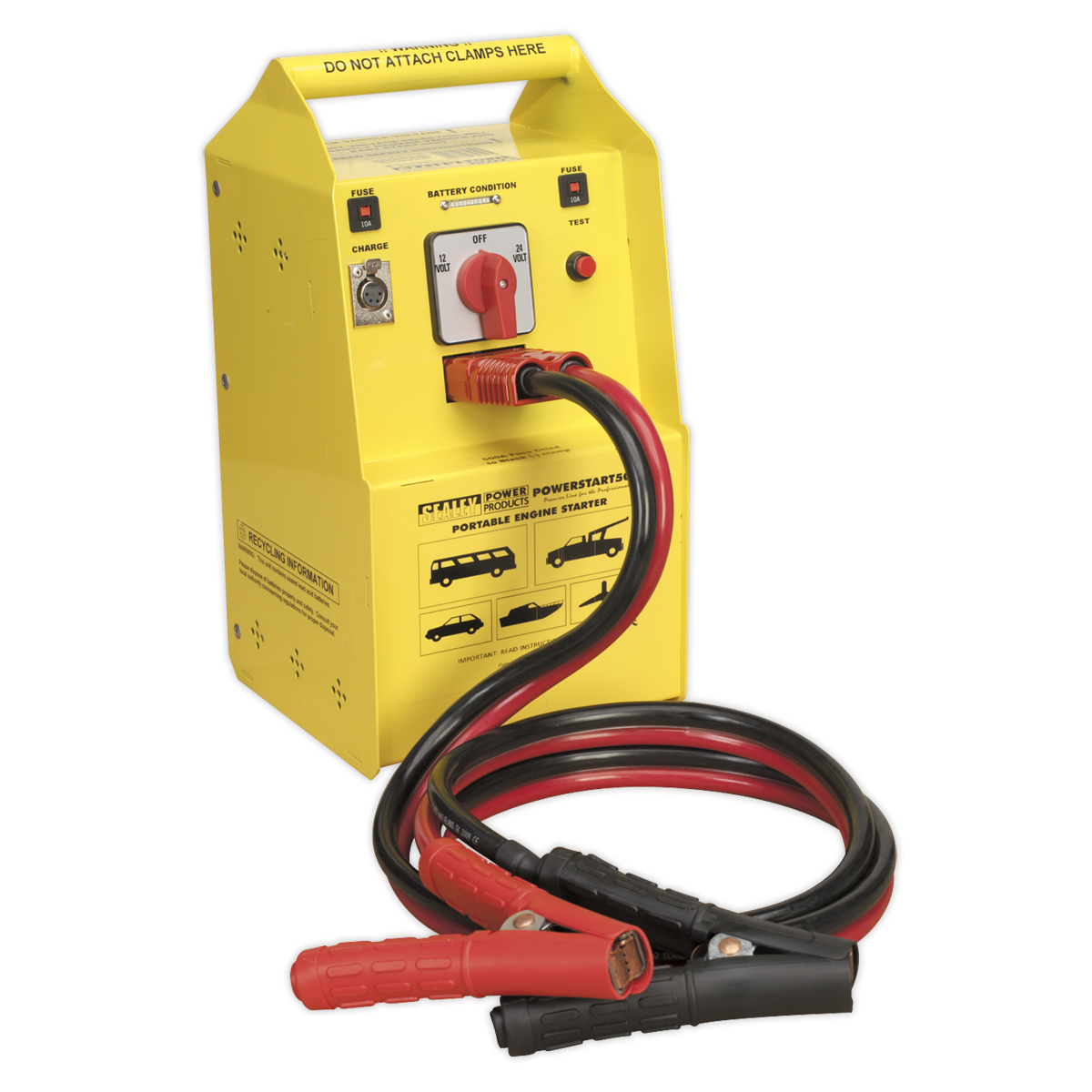 PowerStart Emergency Jump Starter 500hp Start 12/24V