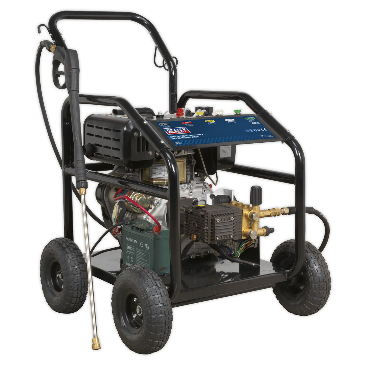 Pressure Washer 290bar 900L/hr 10hp Diesel
