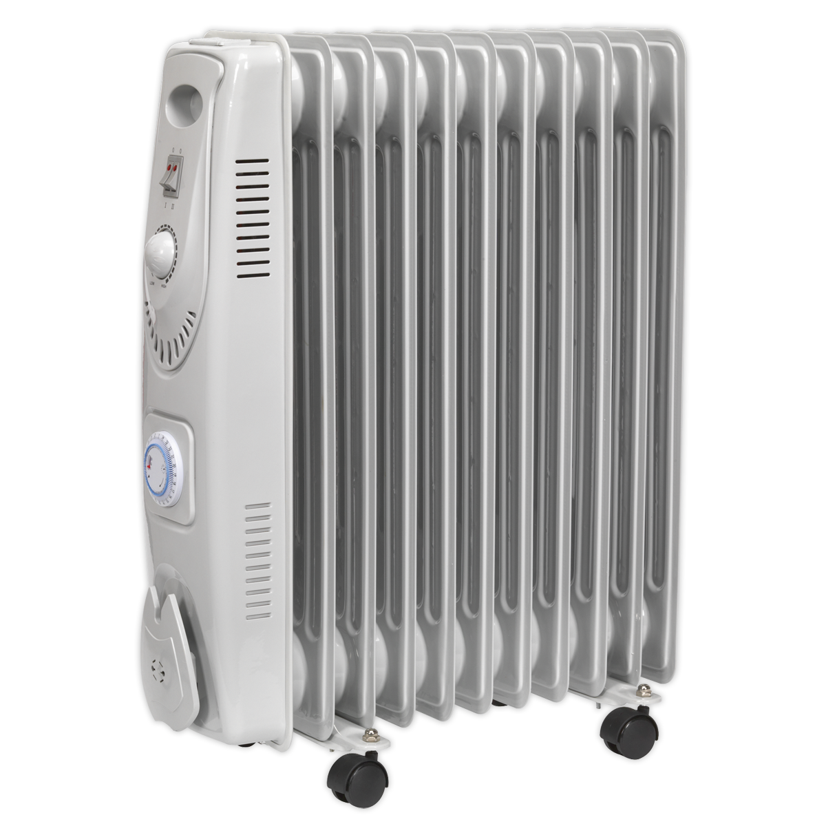 Oil Filled Radiator 2500W/230V 11 Element with Timer