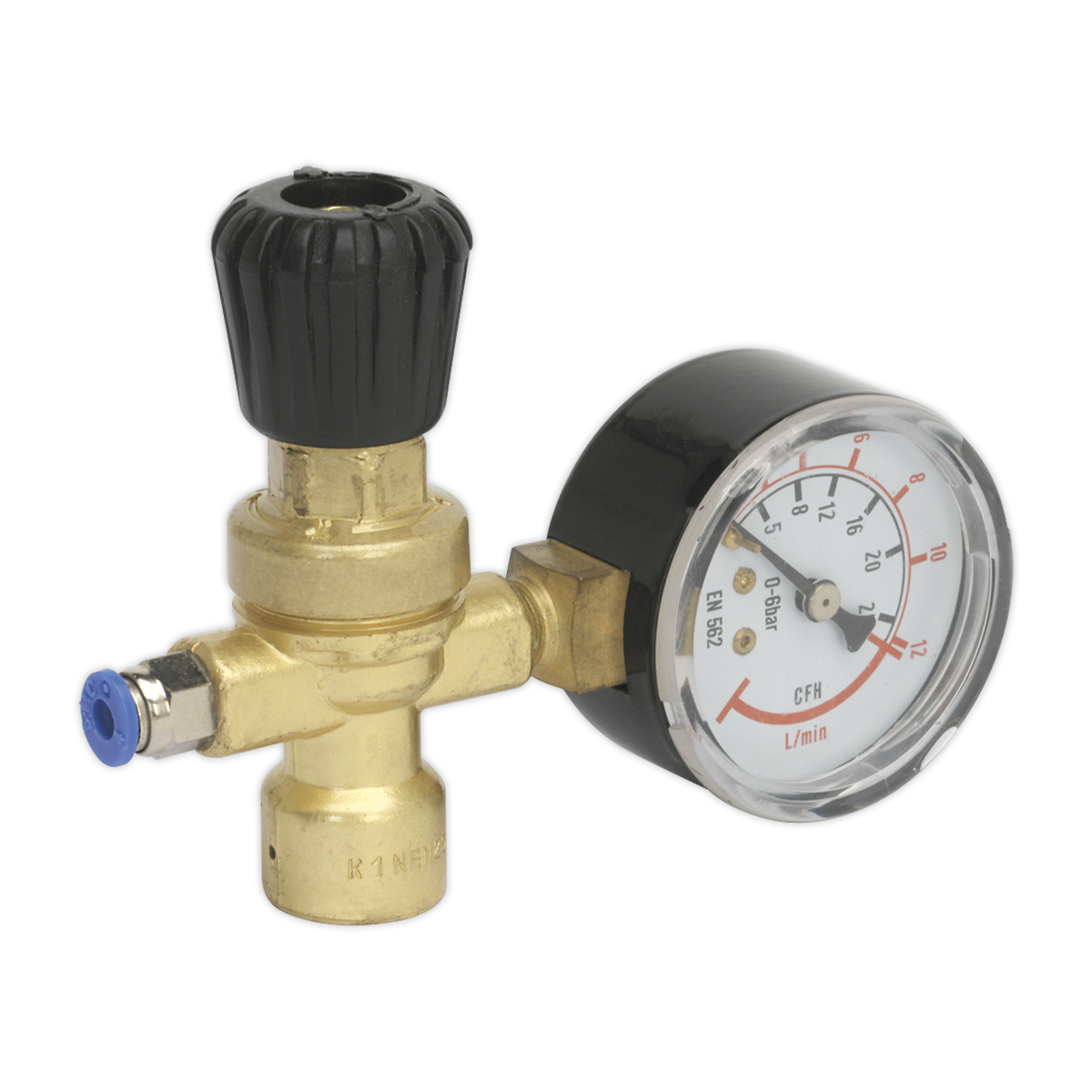MIG Gas Regulator Disposable Cylinder 1 Gauge