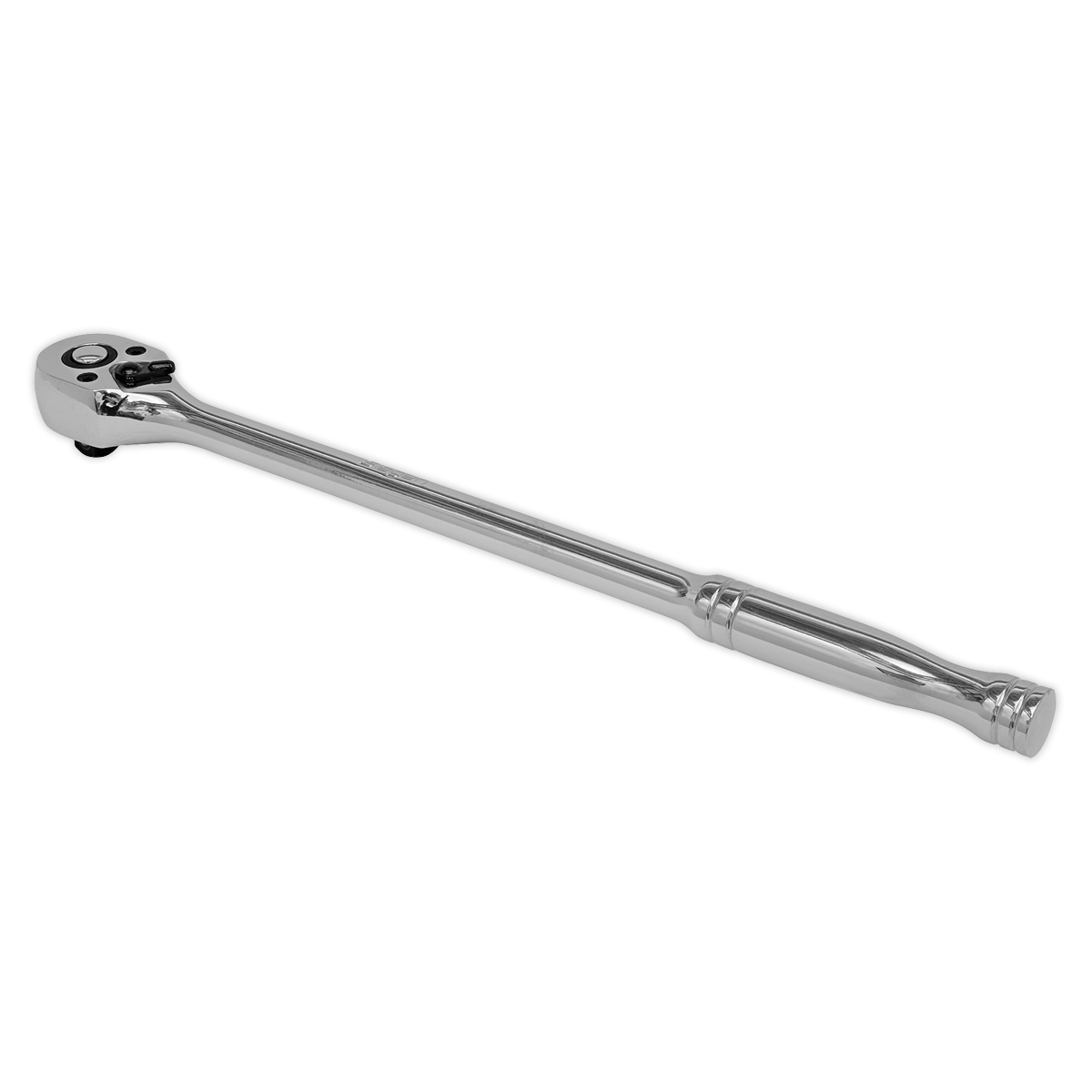 Ratchet Wrench Long Pattern 300mm 3/8″Sq Drive Pear-Head Flip Reverse