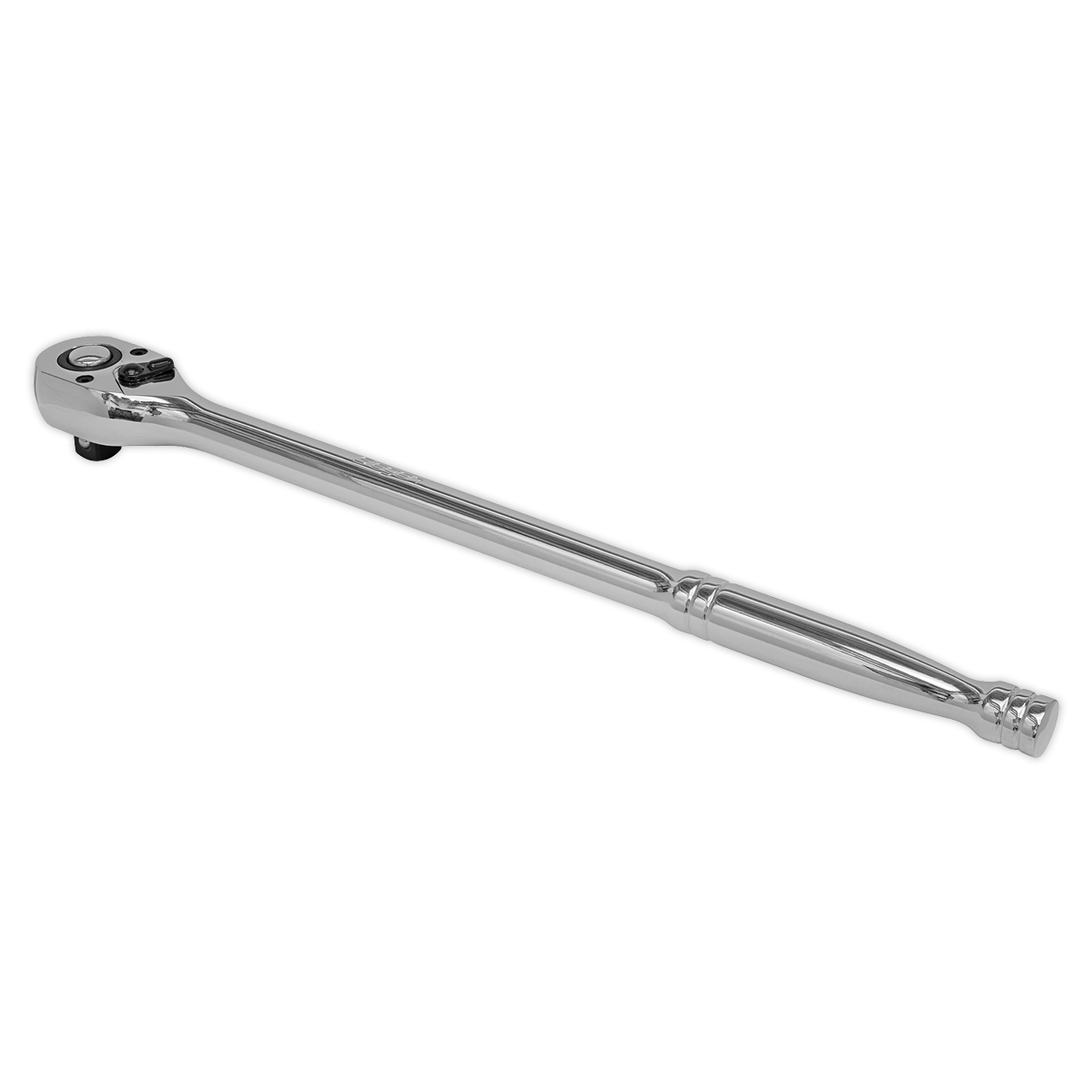 Ratchet Wrench Long Pattern 375mm 1/2″Sq Drive Pear-Head Flip Reverse