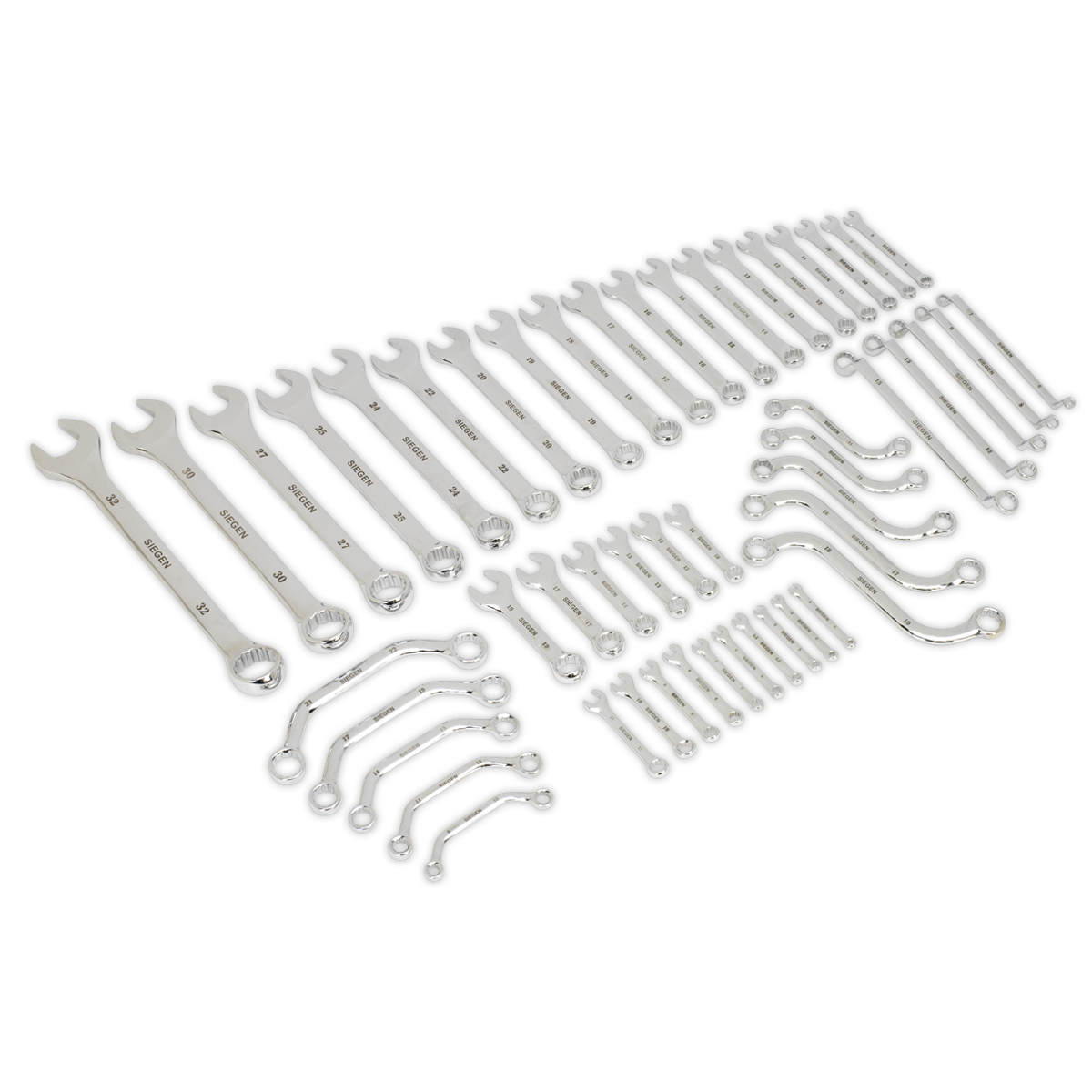 Multipurpose Spanner Set 50pc Metric