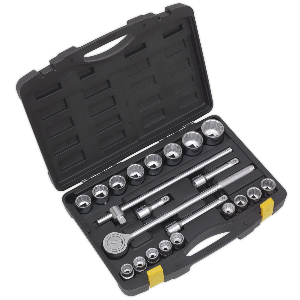 Socket Set 22pc 3/4″Sq Drive 12-point Metric