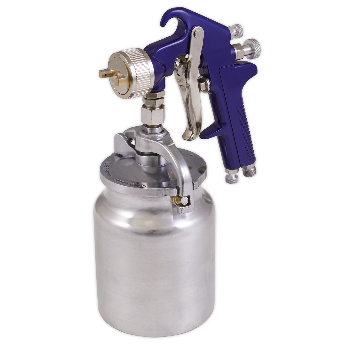 Suction Feed Spray Gun 1.7mm Set-Up