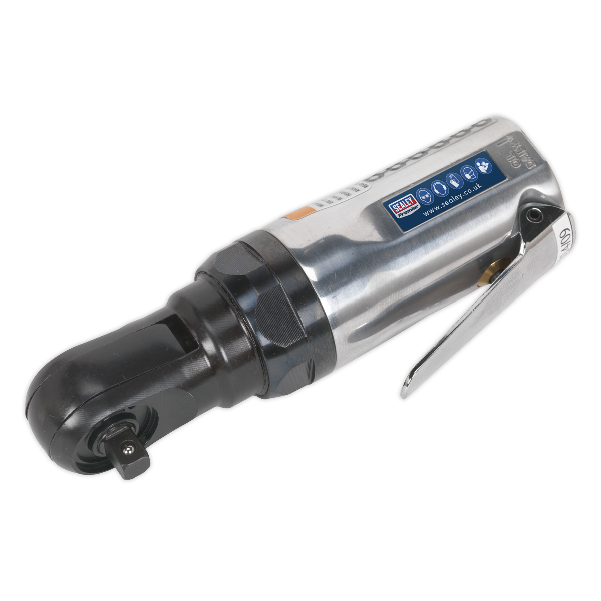 Air Ratchet Wrench 1/4″Sq Drive Super Stubby