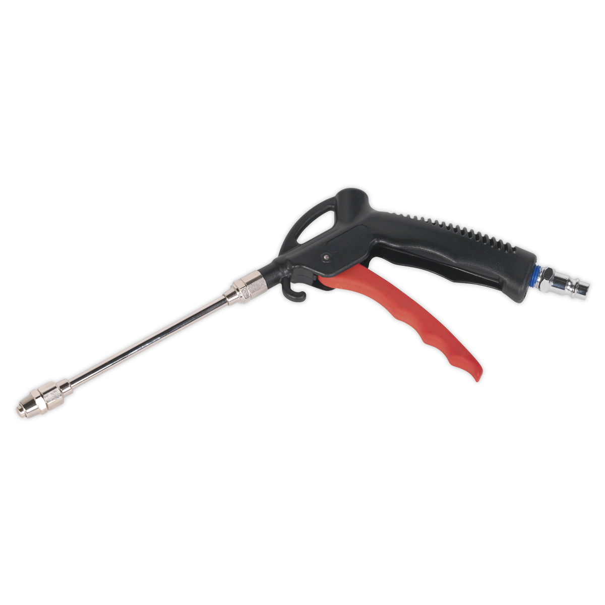 Air Blow Gun 100mm with Quick Release Connector & Safety Nozzle