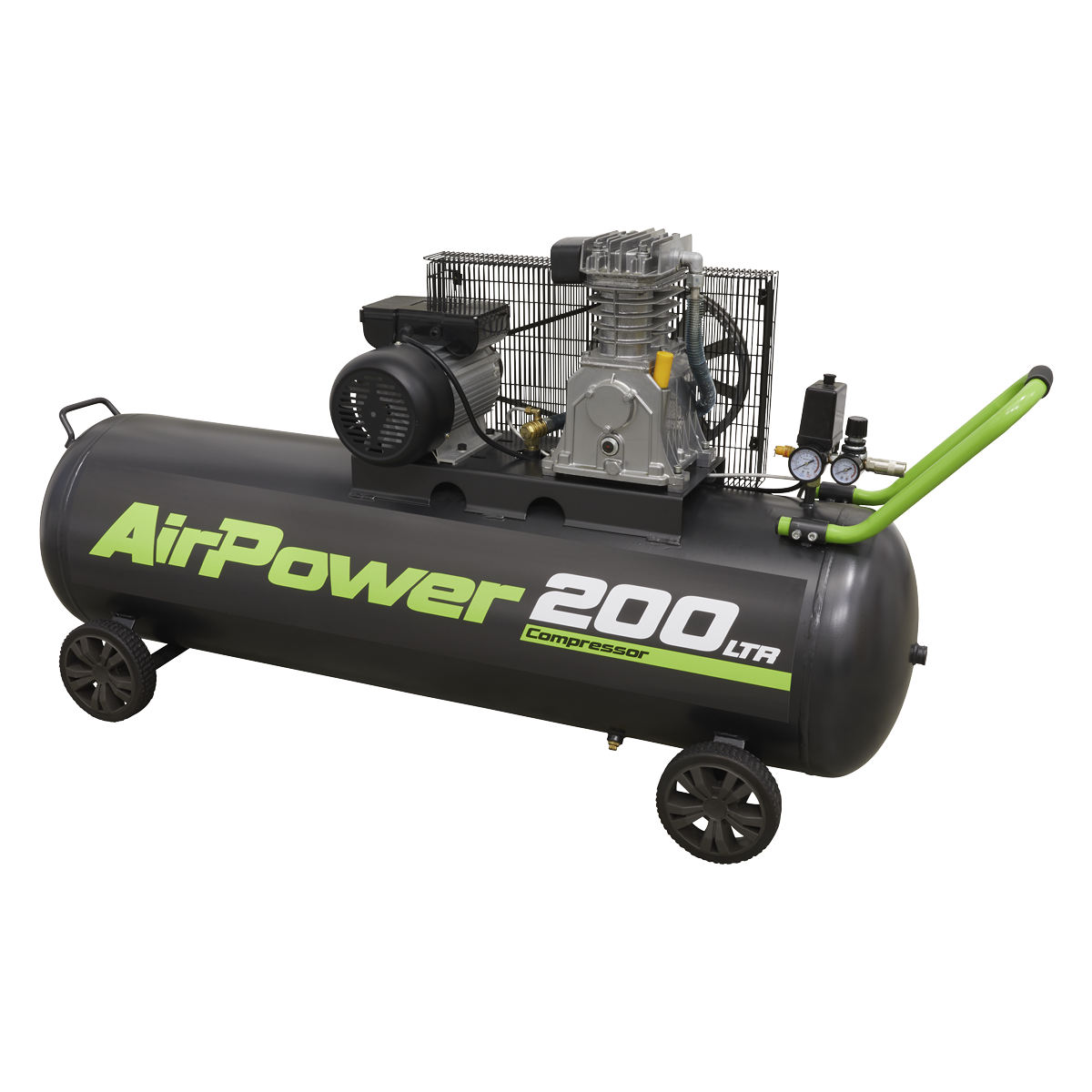 Air Compressor 200L Belt Drive 3hp